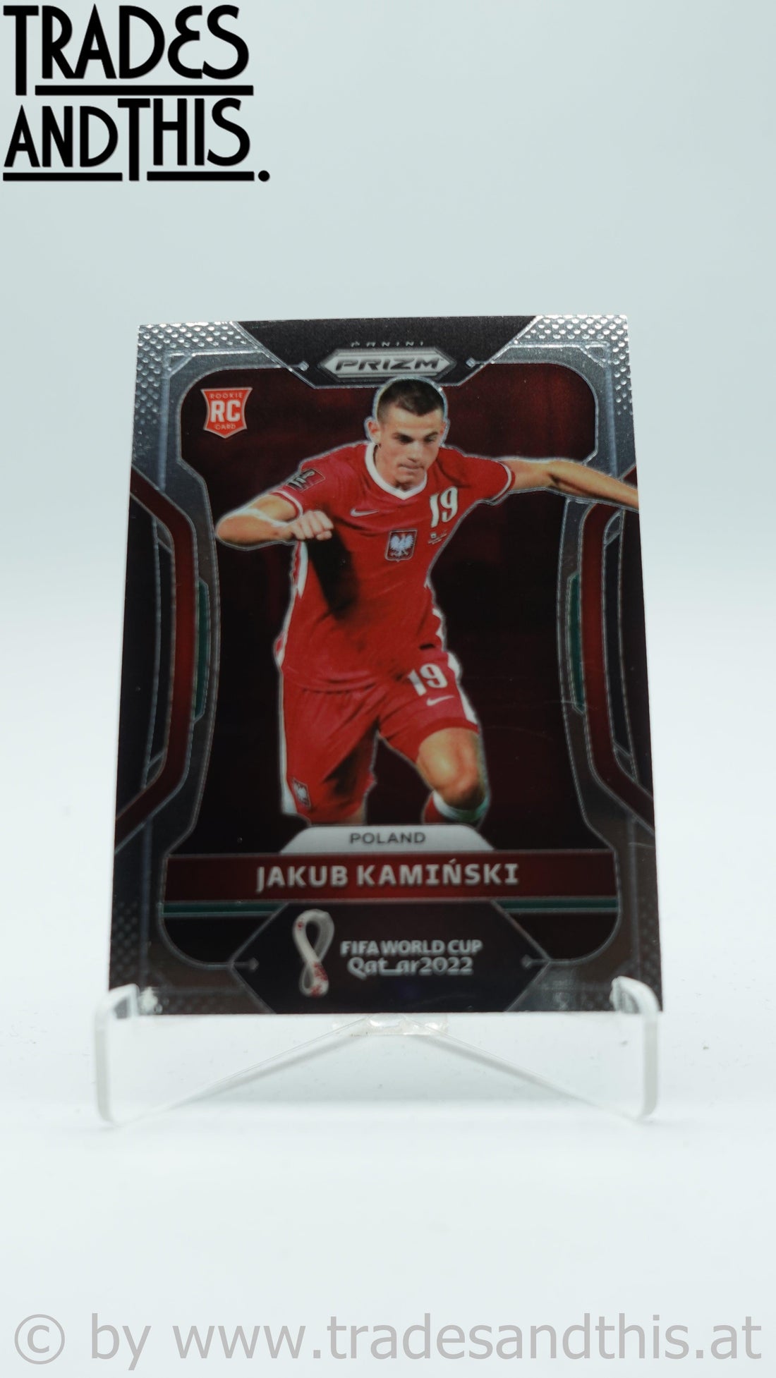 2022 Panini Prizm World Cup Qatar Jakub Kaminski #165 RC - Trades and This e.U.