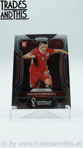2022 Panini Prizm World Cup Qatar Jakub Kaminski #165 RC - Trades and This e.U.