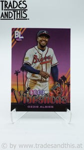 2024 Topps Big League Good Vibrations Ozzie Albies #GV-4