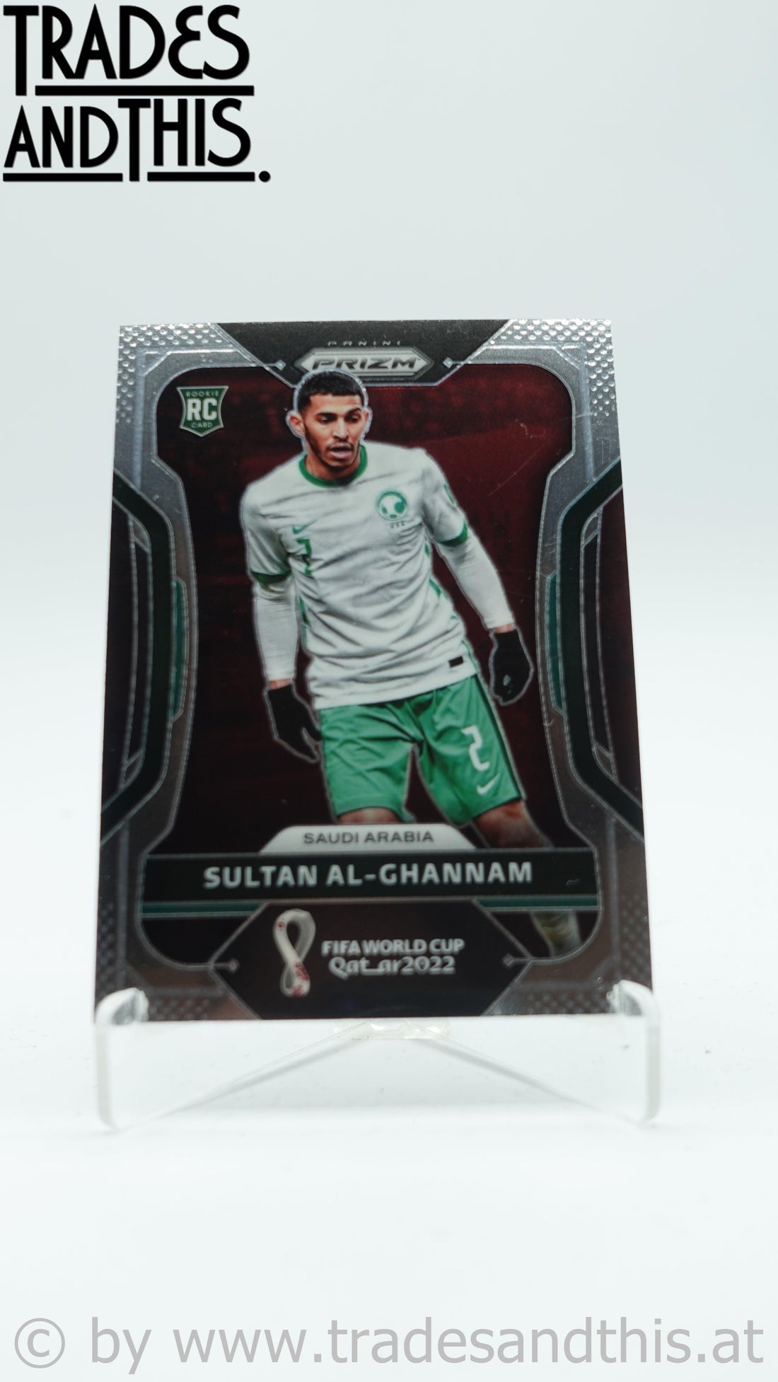 2022 Panini Prizm World Cup Qatar Sultan Al-Ghannam #216 RC - Trades and This e.U.