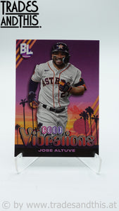 2024 Topps Big League Good Vibrations Jose Altuve #GV-9