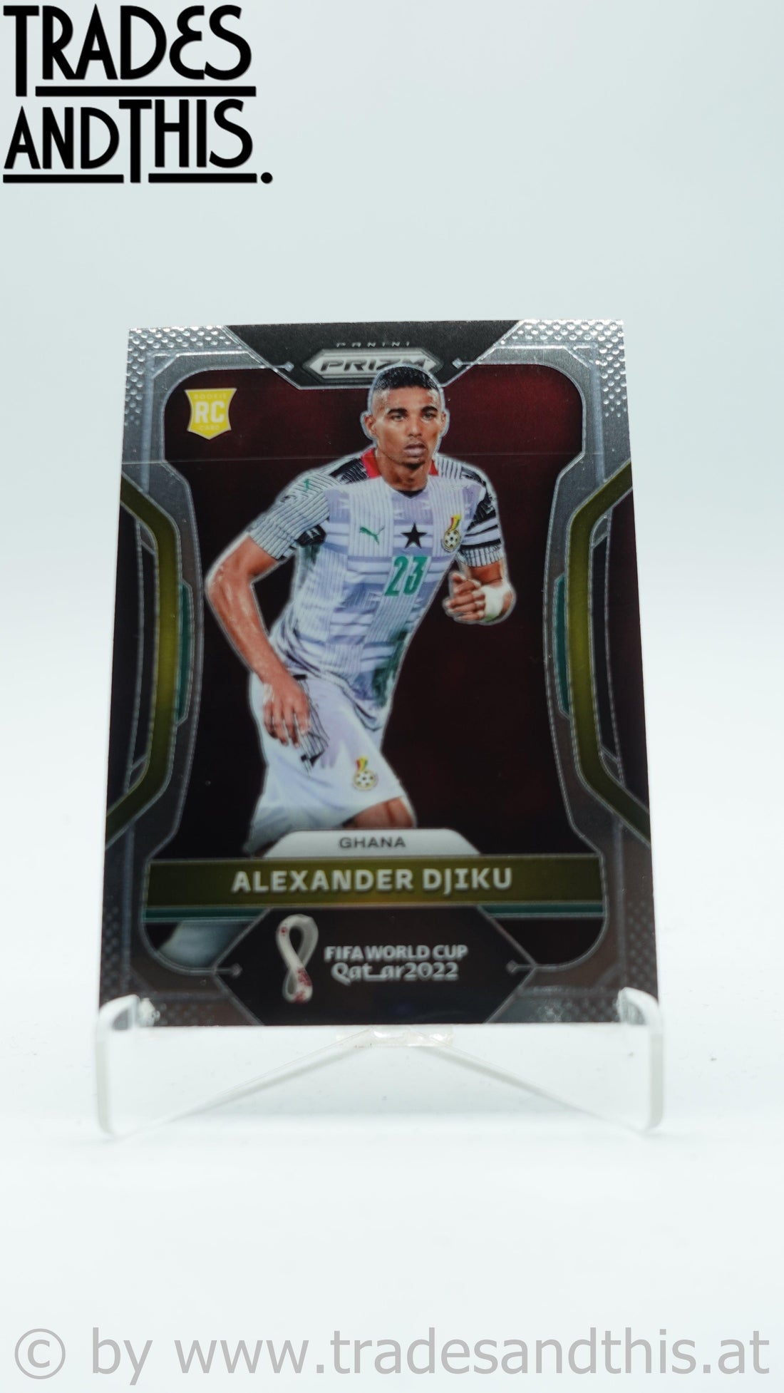 2022 Panini Prizm World Cup Qatar Alexander Djiku #230 RC - Trades and This e.U.