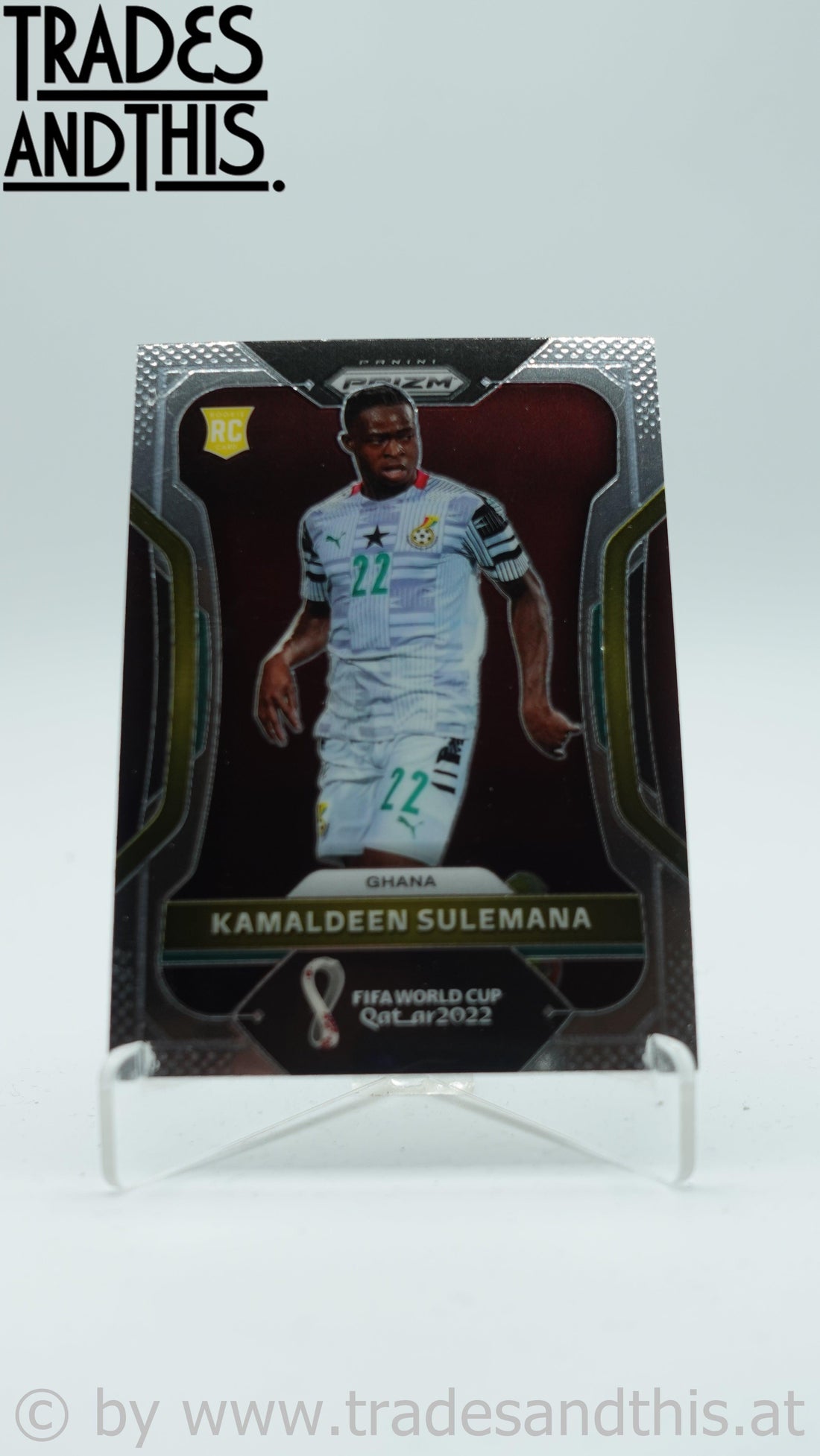 2022 Panini Prizm World Cup Qatar Kamaldeen Sulemana #233 RC - Trades and This e.U.