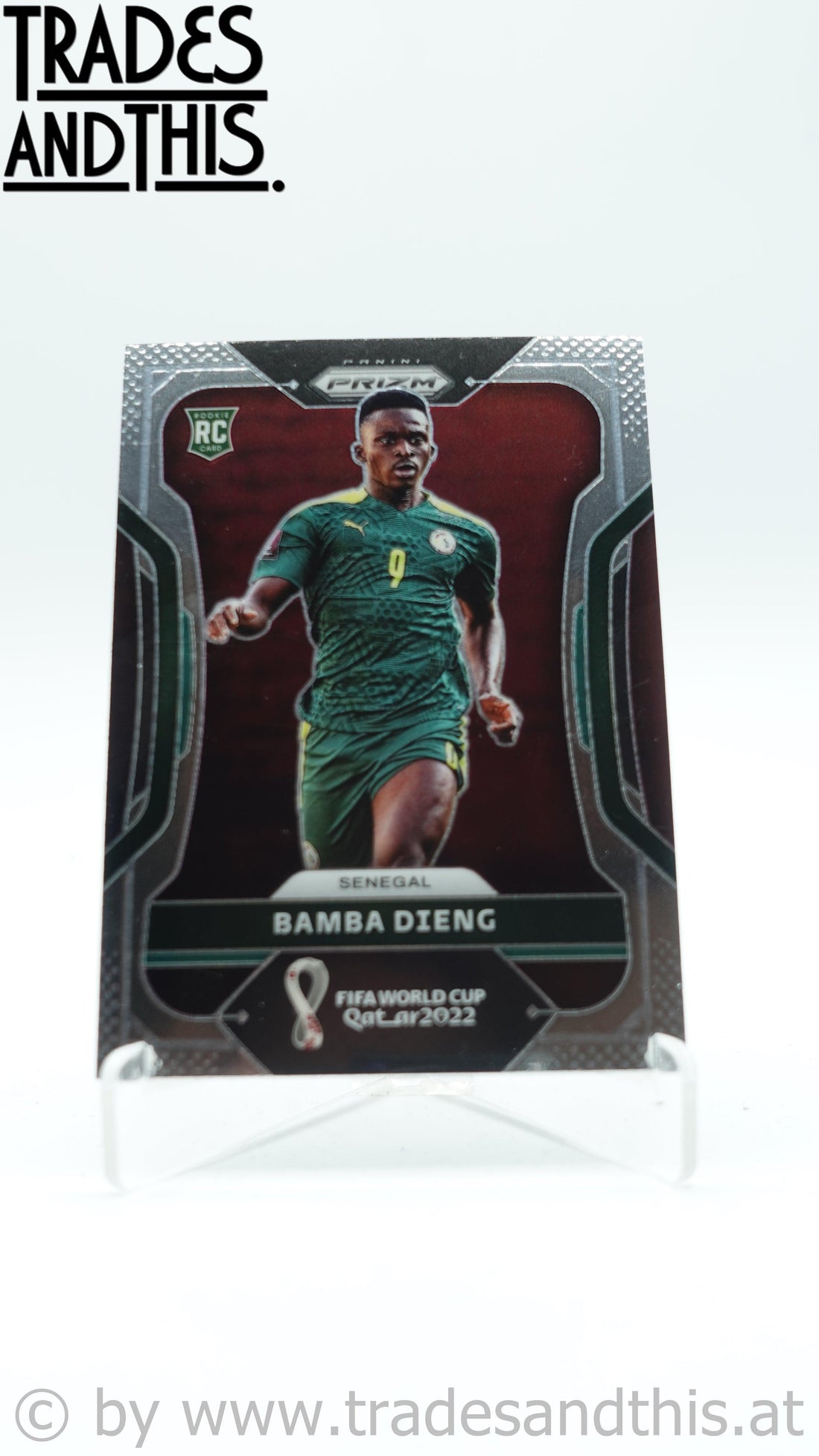 2022 Panini Prizm World Cup Qatar Bamba Dieng #245 RC - Trades and This e.U.