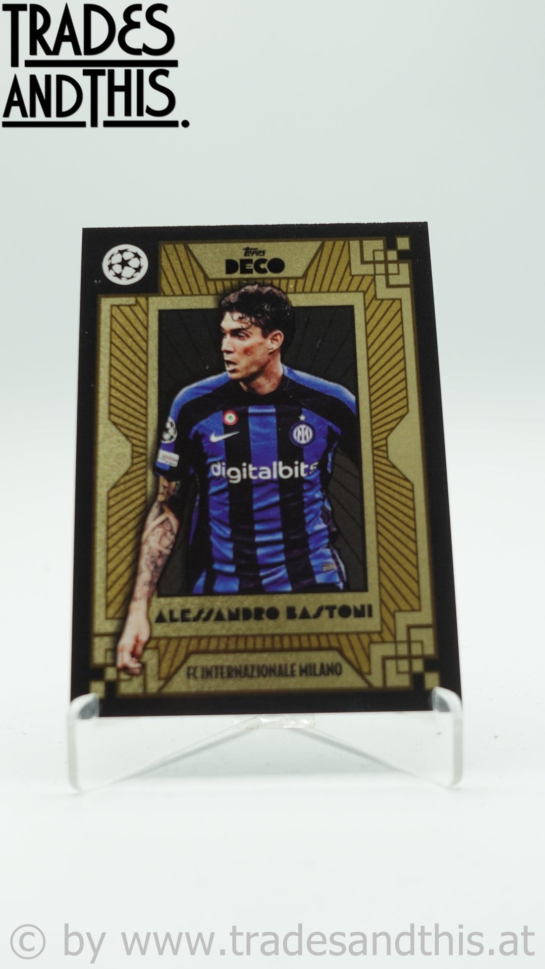 2022-23 Topps Deco UCL Current Stars Alessandro Bastoni - Trades and This e.U.