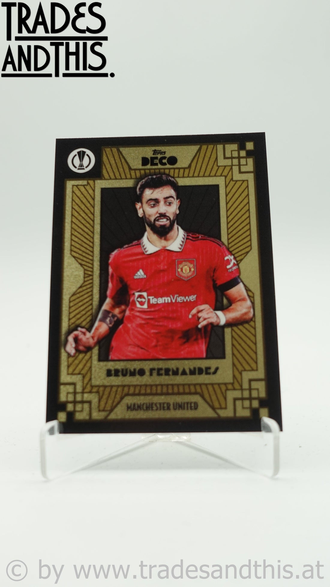 2022-23 Topps Deco UCL Current Stars Bruno Fernandes - Trades and This e.U.