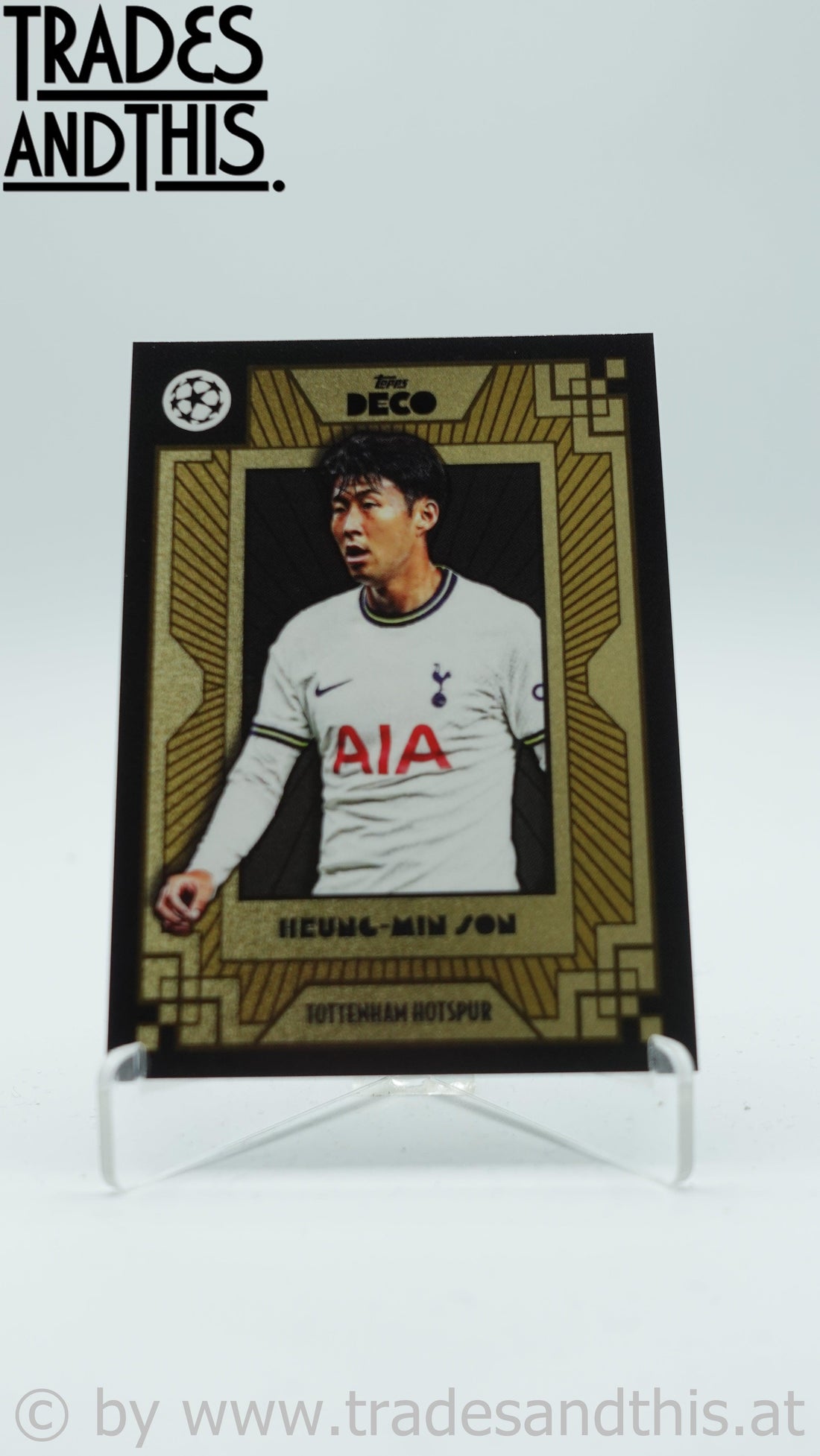 2022-23 Topps Deco UCL Current Stars Heung-Min Son - Trades and This e.U.