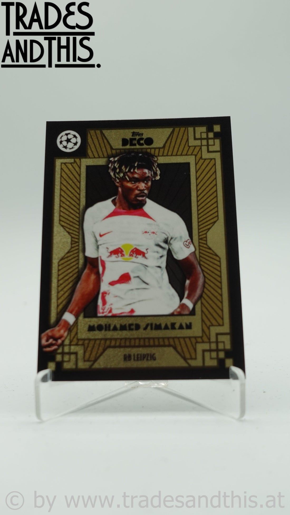 2022-23 Topps Deco UCL Current Stars Mohamed Simakan - Trades and This e.U.