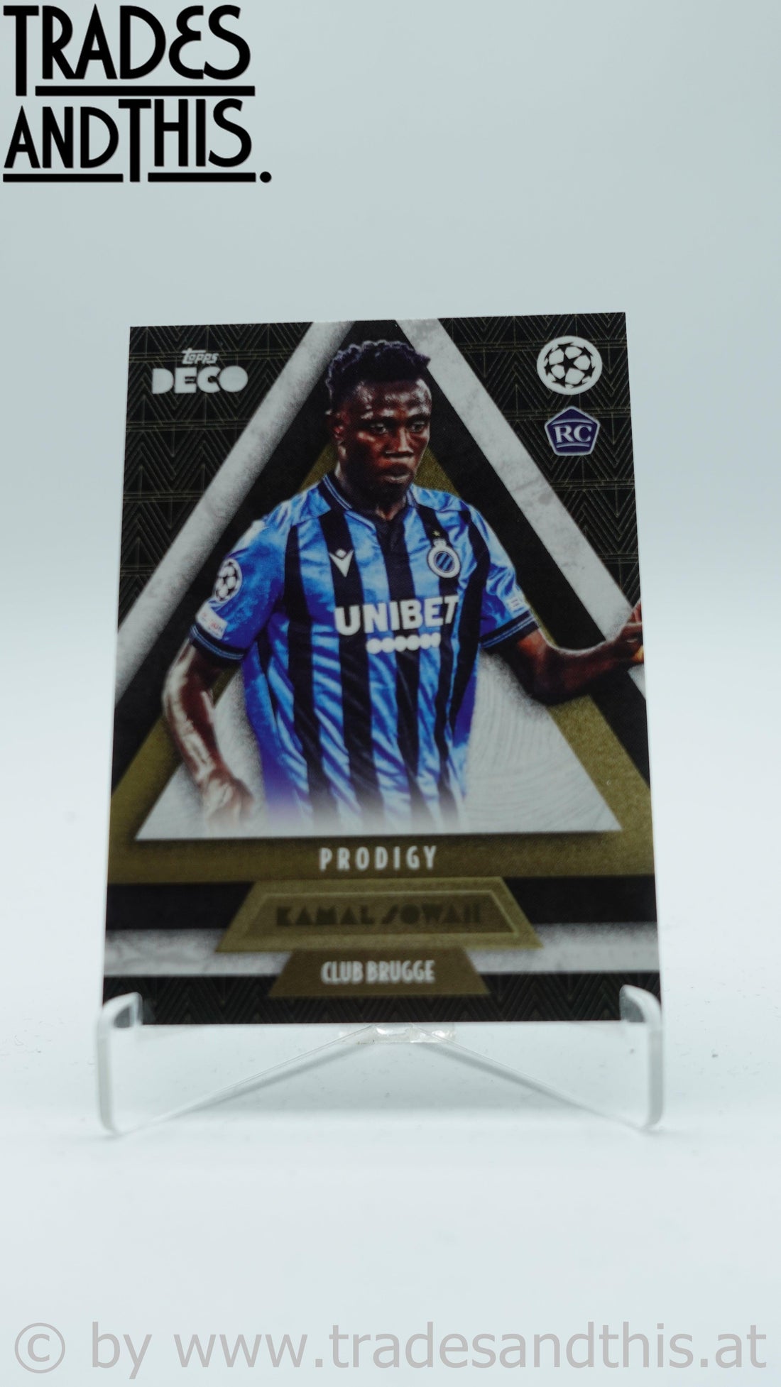 2022-23 Topps Deco UCL Prodigy Kamal Sowah RC - Trades and This e.U.