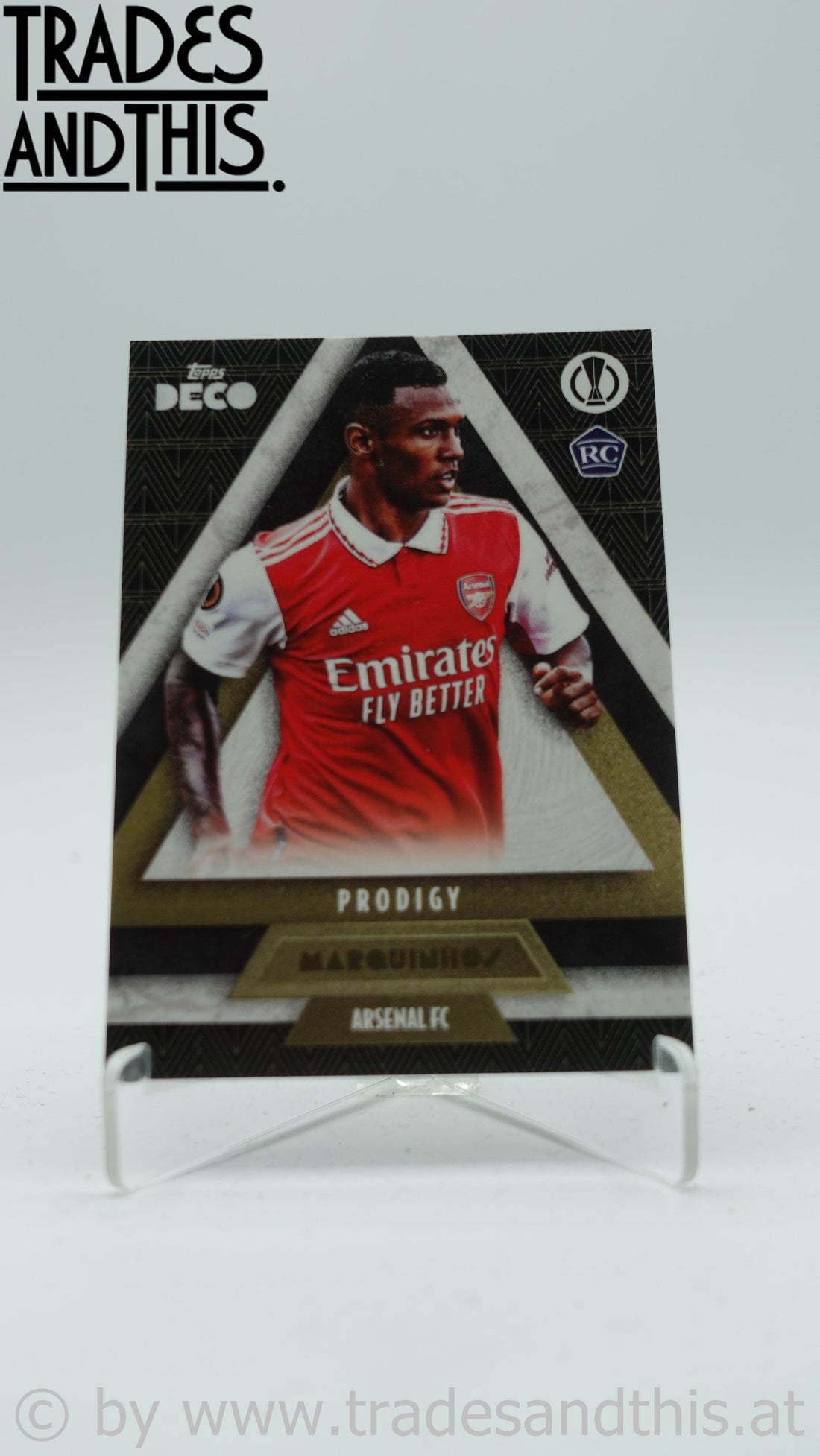 2022-23 Topps Deco UCL Prodigy Marquinhos RC - Trades and This e.U.