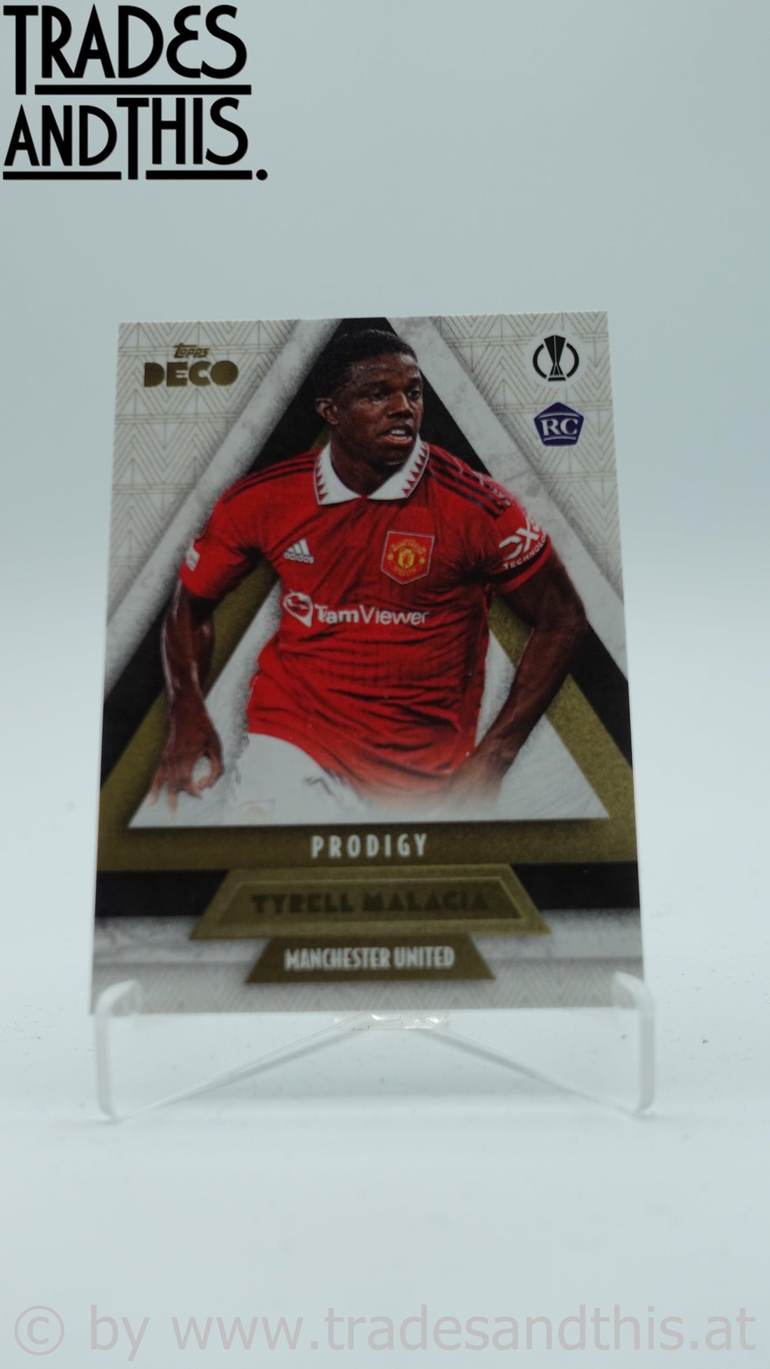 2022-23 Topps Deco UCL Prodigy Tyrell Malacia RC - Trades and This e.U.