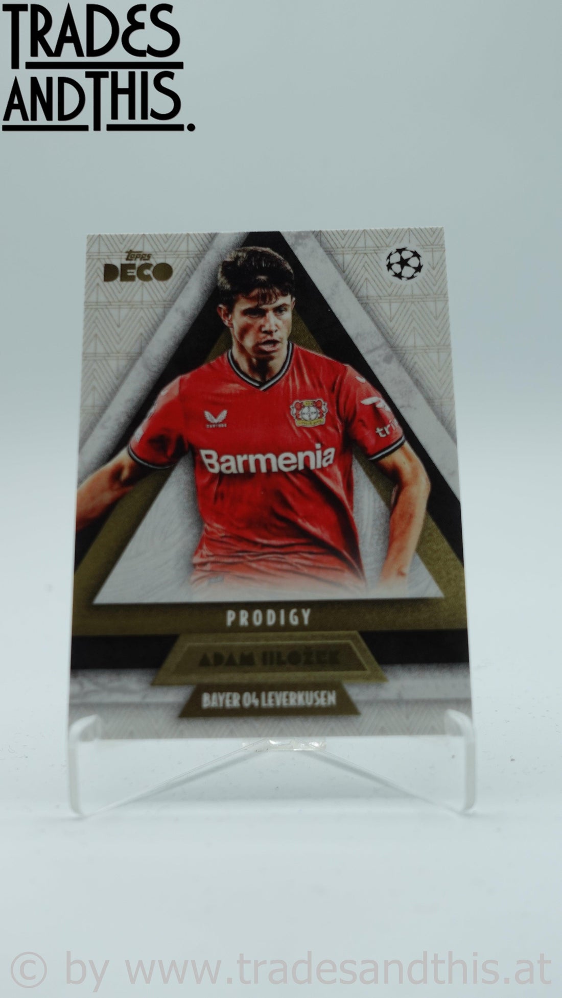 2022-23 Topps Deco UCL Prodigy Adam Hlozek - Trades and This e.U.