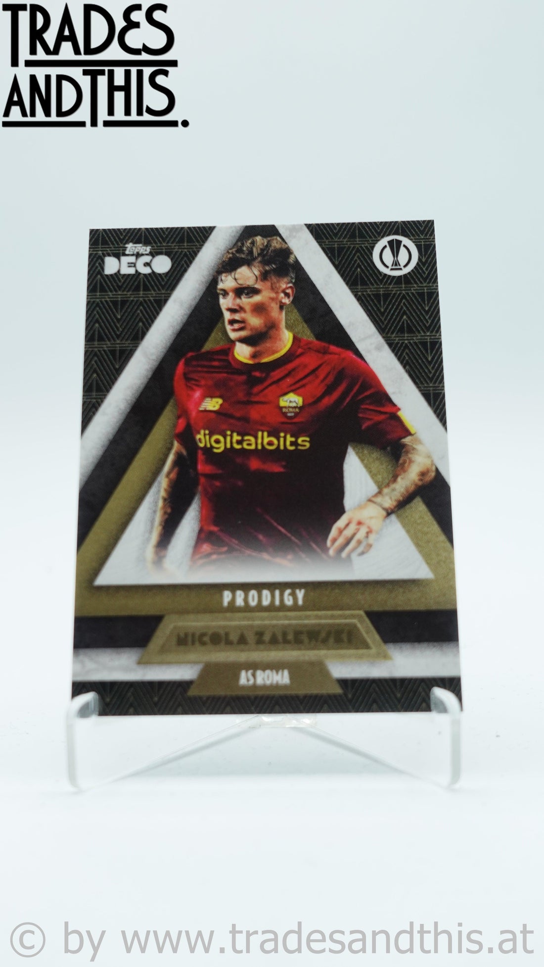 2022-23 Topps Deco UCL Prodigy Nicola Zalewski - Trades and This e.U.