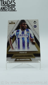 2022-23 Topps Deco UCL Prodigy Mohamed Ali-Cho RC - Trades and This e.U.
