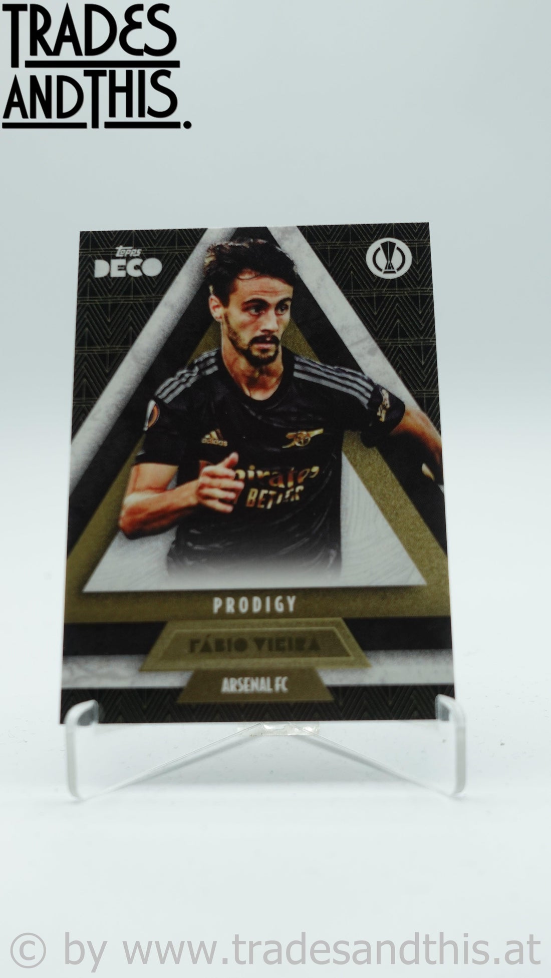 2022-23 Topps Deco UCL Prodigy Fabio Vieira - Trades and This e.U.