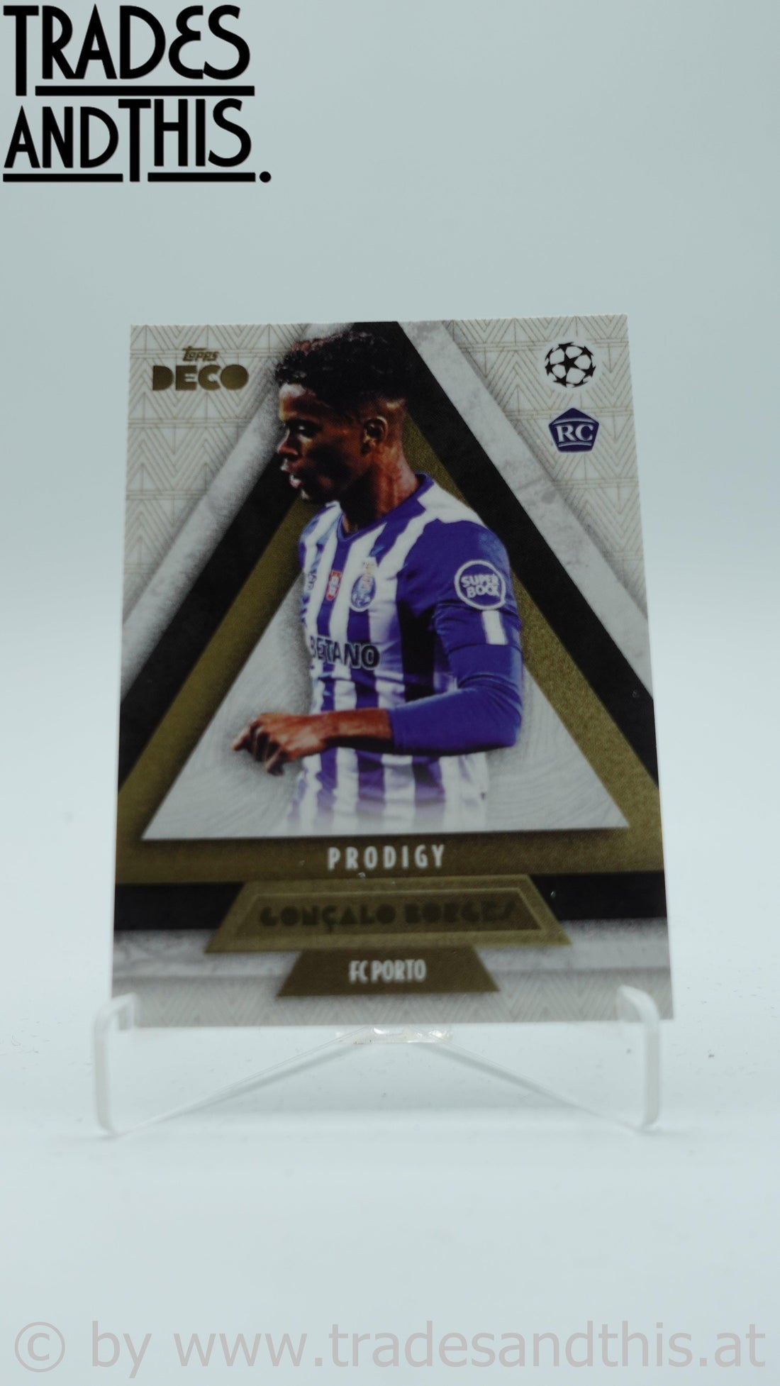 2022-23 Topps Deco UCL Prodigy Goncalo Borges RC - Trades and This e.U.