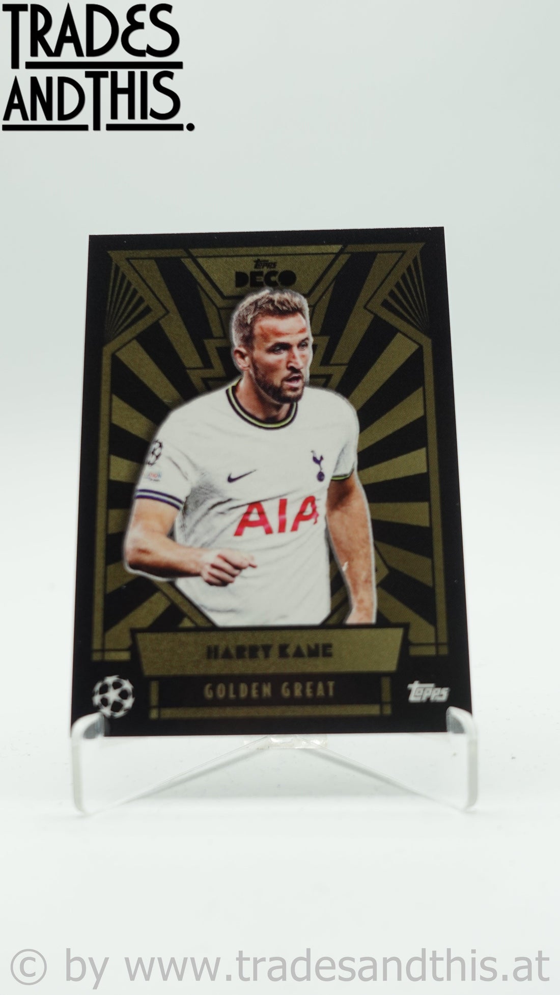 2022-23 Topps Deco UCL Golden Great Harry Kane - Trades and This e.U.