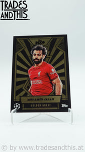 2022-23 Topps Deco UCL Golden Great Mohamed Salah - Trades and This e.U.