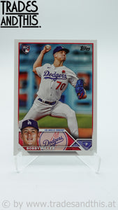 2023 Topps Update Bobby Miller #US188 RC