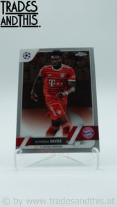 2022-23 Topps Chrome UEFA Club Competitions Alphons Davies #162