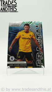 2022-23 Panini Prizm Premier League Fractal Hee.Chan Hwang #27