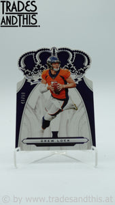 2019 Panini Chronicles Crown Royale Blue 41/99 Drew Lock #CR-11
