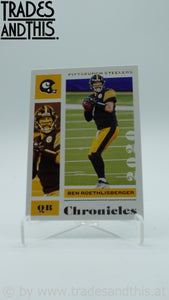 2020 Panini Chronicles Ben Roethlisberger #80