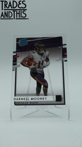 2020 Panini Chronicles Clearly Donruss Rated Rookie Darnell Mooney #RR-DMO RC