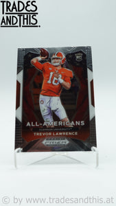2021 Panini Prizm Draft Picks Trevor Lawrence #181 RC