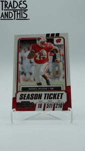 2021 Contenders Draft Picks Russell Wilson #3