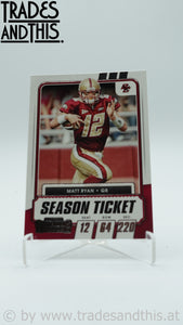 2021 Contenders Draft Picks Matt Ryan #4