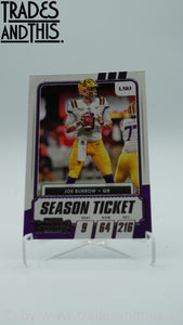 2021 Contenders Draft Picks Joe Burrow #18