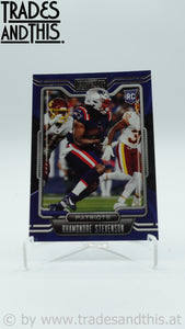 2021 Panini Playbook Rhamondre Stevenson #133 RC