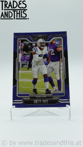 2021 Panini Playbook Kwity Paye #148 RC