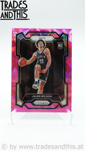 2023-24 Panini Prizm Pink Ice Jalen Wilson #128 RC