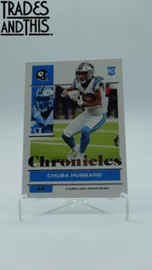 2021 Panini Chronicles Chuba Hubbard #15 RC