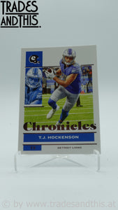 2021 Panini Chronicles T.J. Hockenson #34