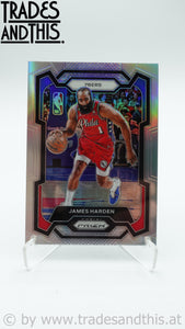2023-24 Panini Prizm Silver Prizm James Harden #98