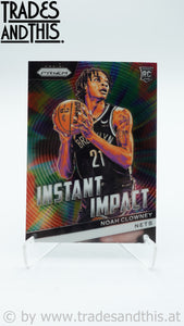 2023-24 Panini Prizm Instant Impact Noah Clowney #21