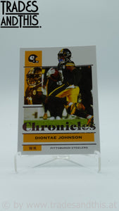 2021 Panini Chronicles Diontae Johnson #93