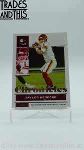 2021 Panini Chronicles Taylor Heinicke #95