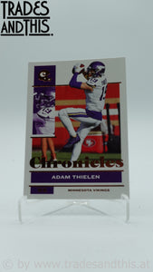 2021 Panini Chronicles Pink Adam Thielen #53