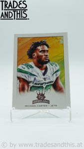 2021 Panini Chronicles Gridiron Kings Michael Carter #GK-14