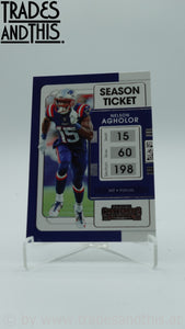 2021 Panini Contenders Nelson Agholor #67