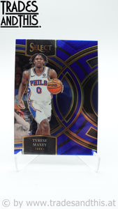 2023-24 Panini Select Basketball Retail Premier Level Tyrese Maxey #157