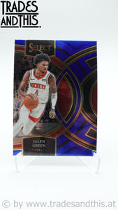2023-24 Panini Select Basketball Retail Premier Level Jalen Green #159