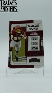 2021 Panini Contenders Chase Young #100