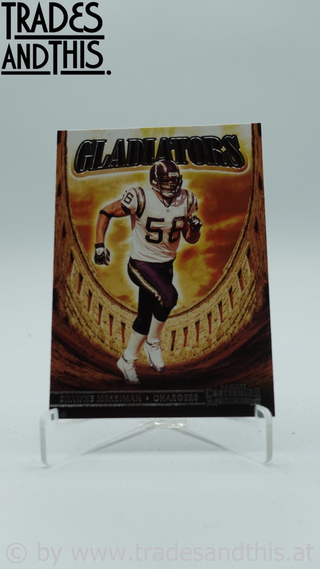 2021 Panini Contenders Gladiators Shawne Merriman #GLD-SME