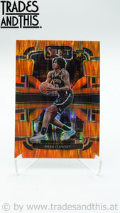 2023-24 Panini Select Basketball Orange Flash Prizm Noah Clowney #73 RC