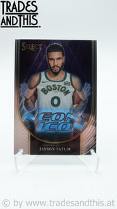 2023-24 Panini Select Basketball Neon Icon Jayson Tatum #15